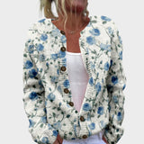 Quinn - Floral Autumn Cardigan