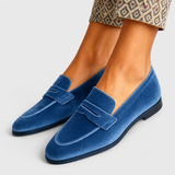 Olivia | Soft Velvet Loafers