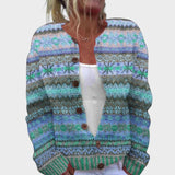 Clara - Floral Autumn Cardigan