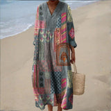 Zara - Bohemian Patchwork Dress