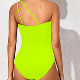 Maclair & Co. - One Shoulder One Piece Swimsuit for Women Tummy Control Bathing Suits