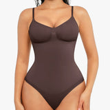 Tummy Control Seamless Thong Bodysuit
