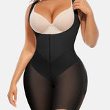 Tummy Control Postpartum Faja Body Shaper with Zipper Crotch