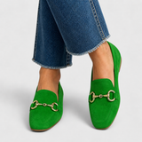 Megan | Elegant Buckle Loafers