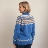 Sybil - Vintage Sweater with Nordic Yoke, Four Colours