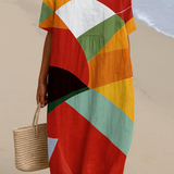 Daniela - Colorful Patchwork Dress