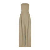 Nina - Dungaree Set with Lace Straps