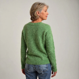 Doreen - Green Vintage Sweater with Sheep