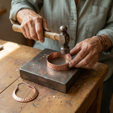 Forge Copper Earrings