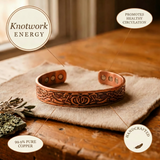 Knotwork Copper Bracelet